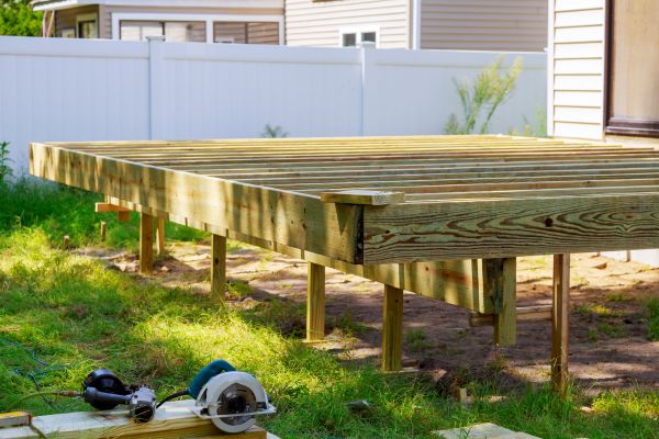 Cost of Elevated Deck Installation in Herndon
