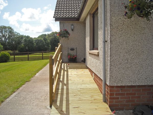 Cost of Hardwood Ramp Installation in Herndon